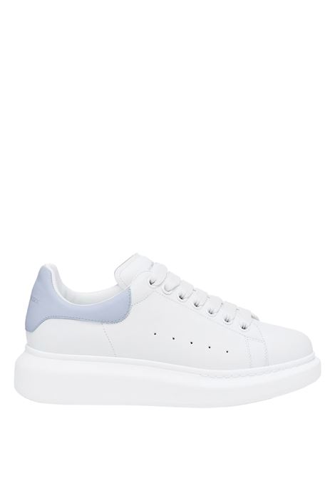 Sneakers Oversize In Bianco/Blu Camicia ALEXANDER MCQUEEN | 553770-WIAEE9041